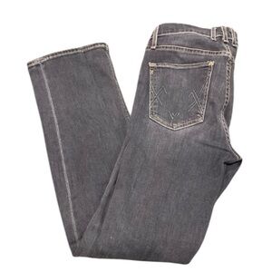 MCGuire distressed stretchy jeans
